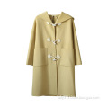 Student style long wool coat